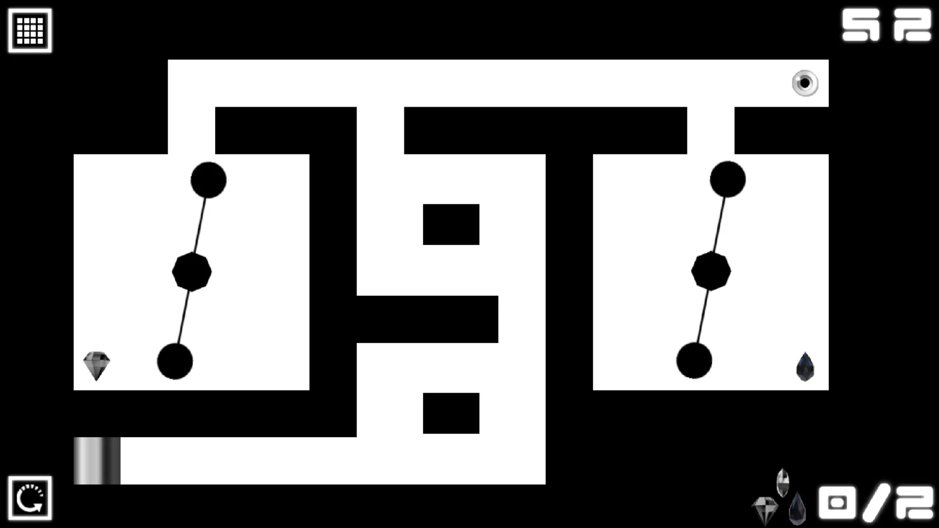 BAFF E timer and minimalistic art on a crystal stage
