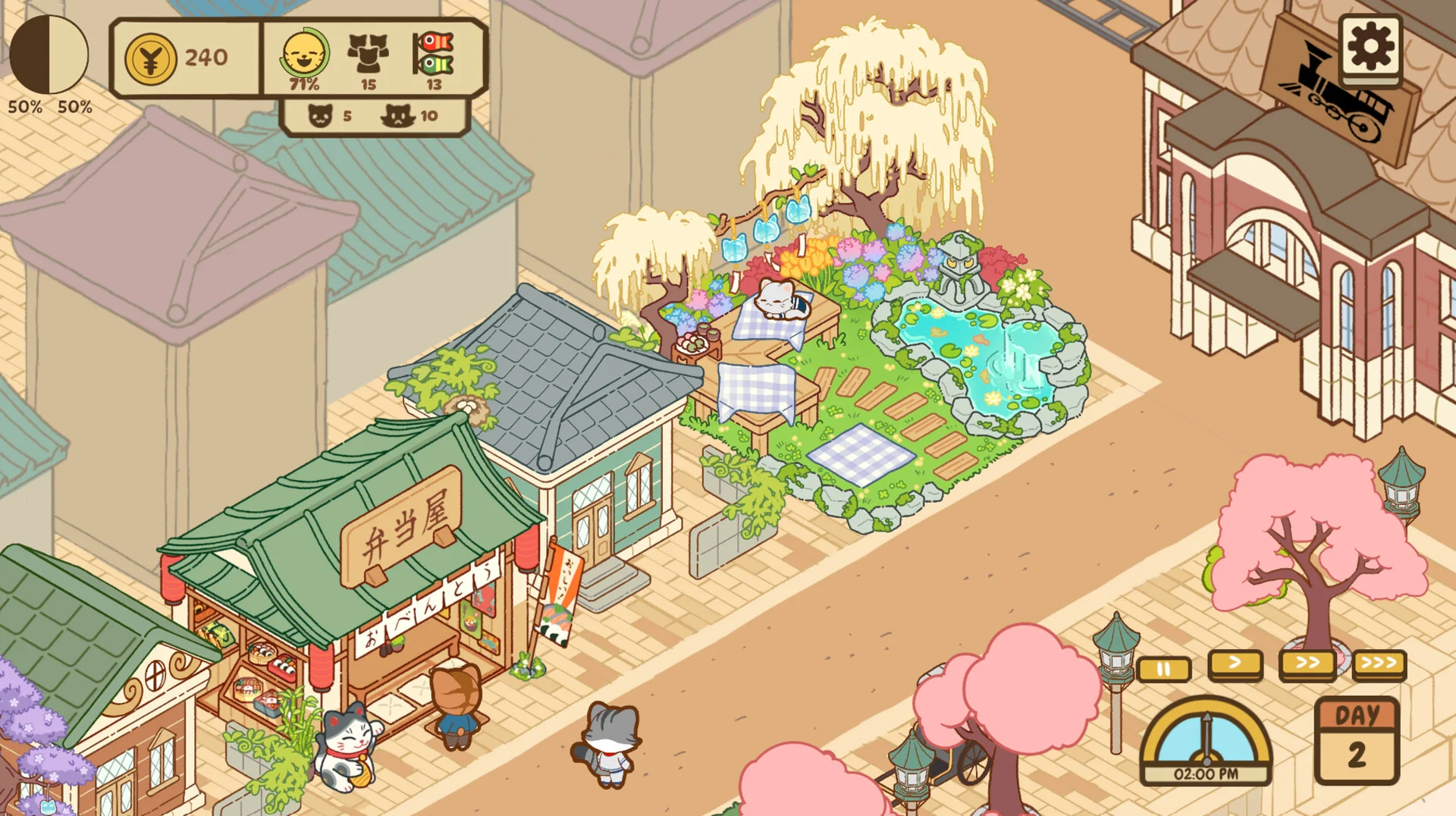 Neko Michi building recolors