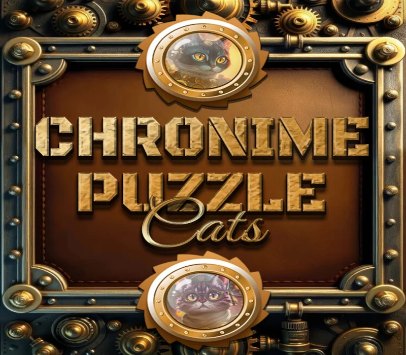 Chronime Puzzle Cats steampunk cover