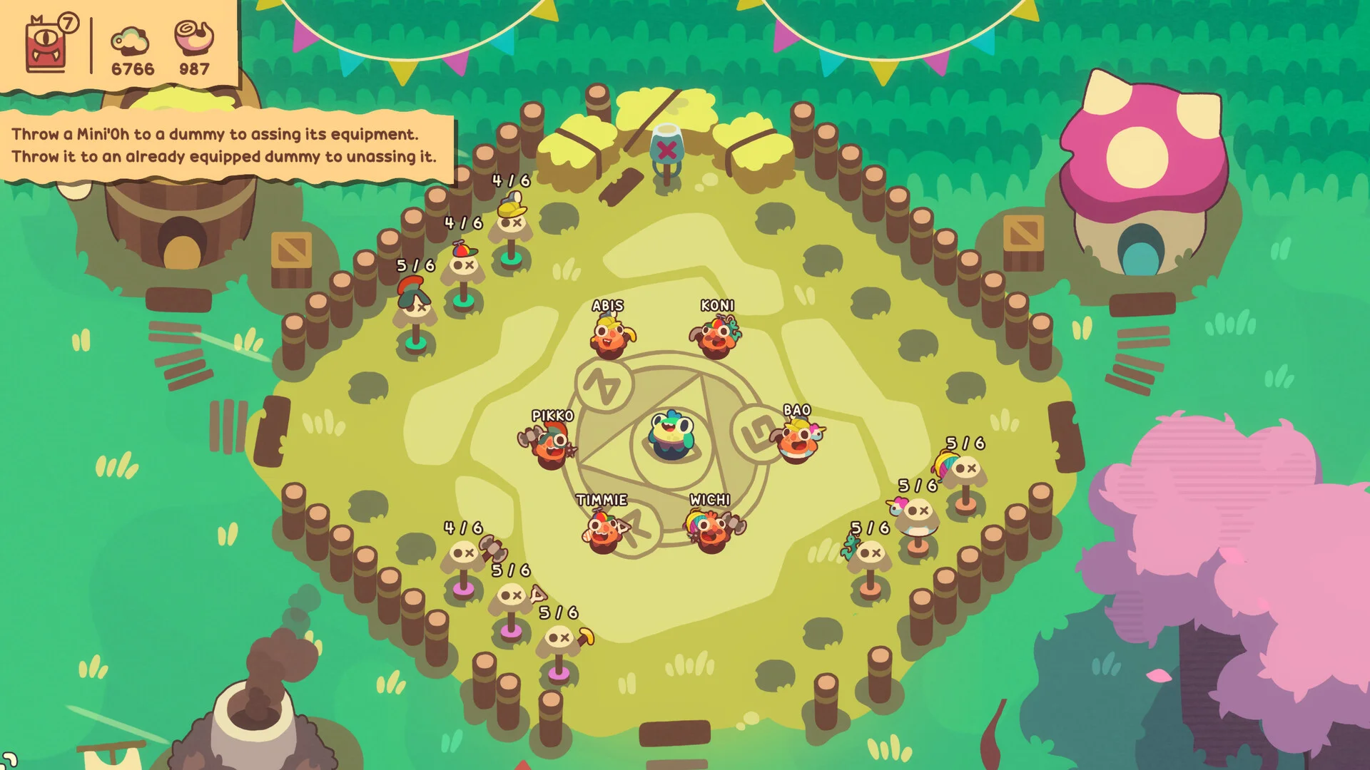 Hole Is Mine cozy incremental adventure mining screenshot
