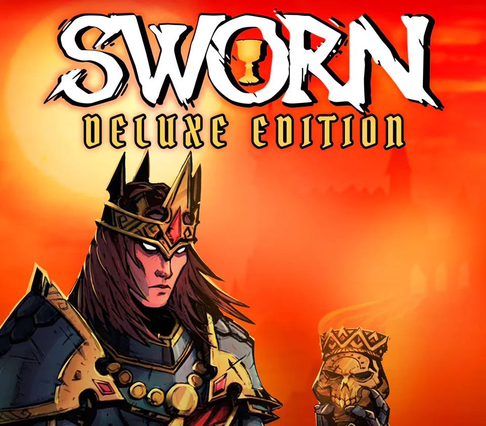 SWORN Digital Deluxe cover, Camelot action roguelike