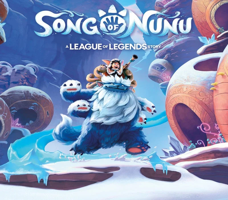 Song of Nunu cover of a boy riding a yeti through snow