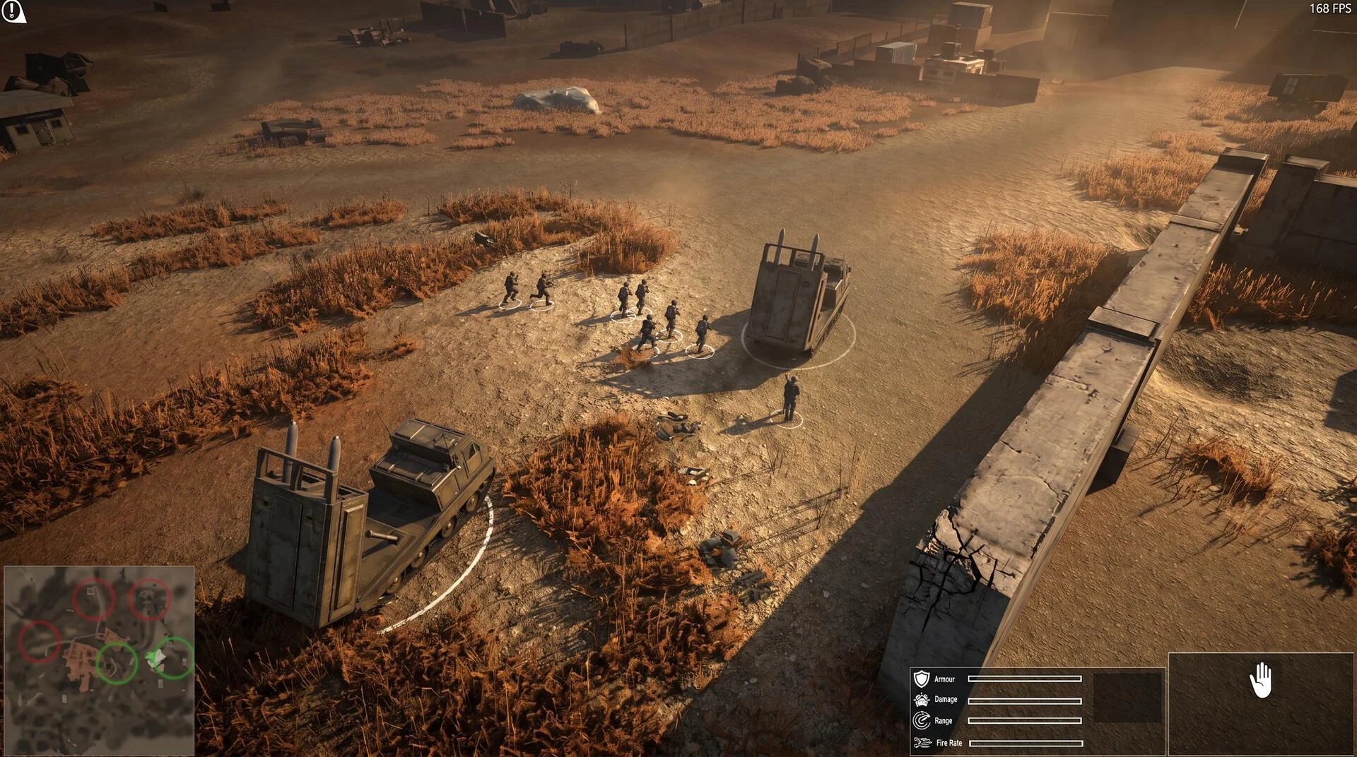 Final Strategy war table screenshot