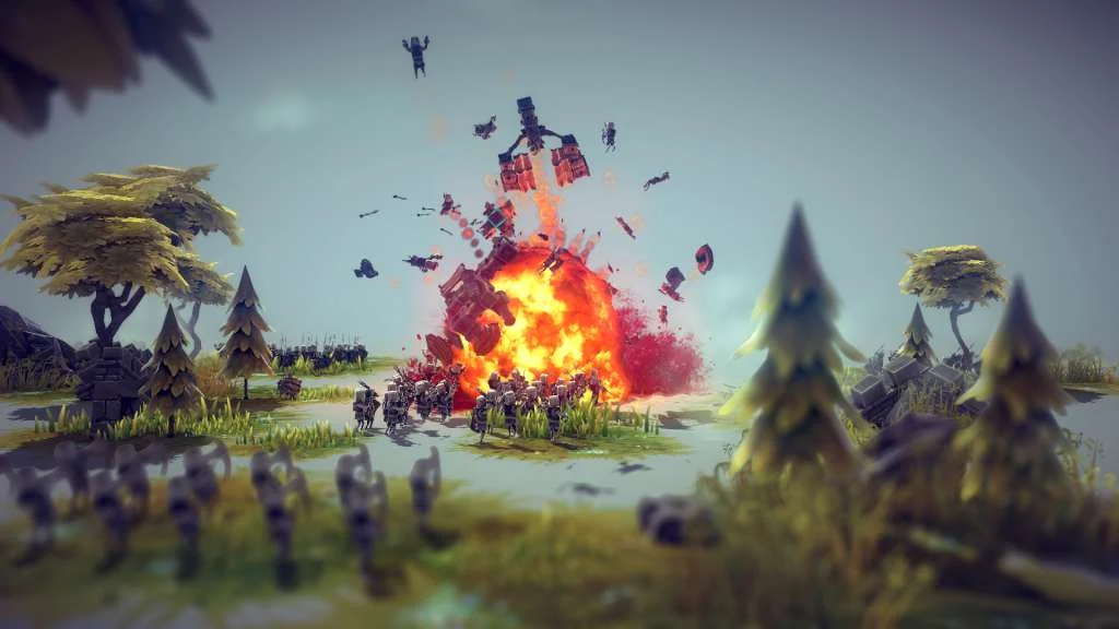 Besiege campaign map of construction challenge islands