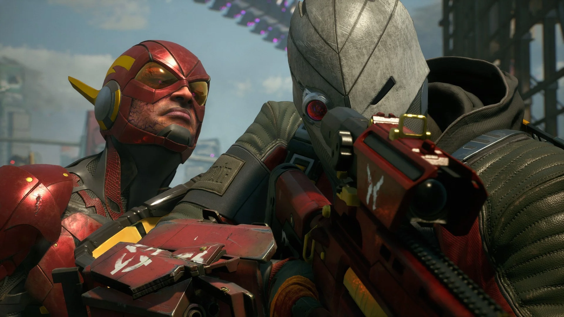 Suicide Squad Xbox Series AU Brainiac invasion Metropolis