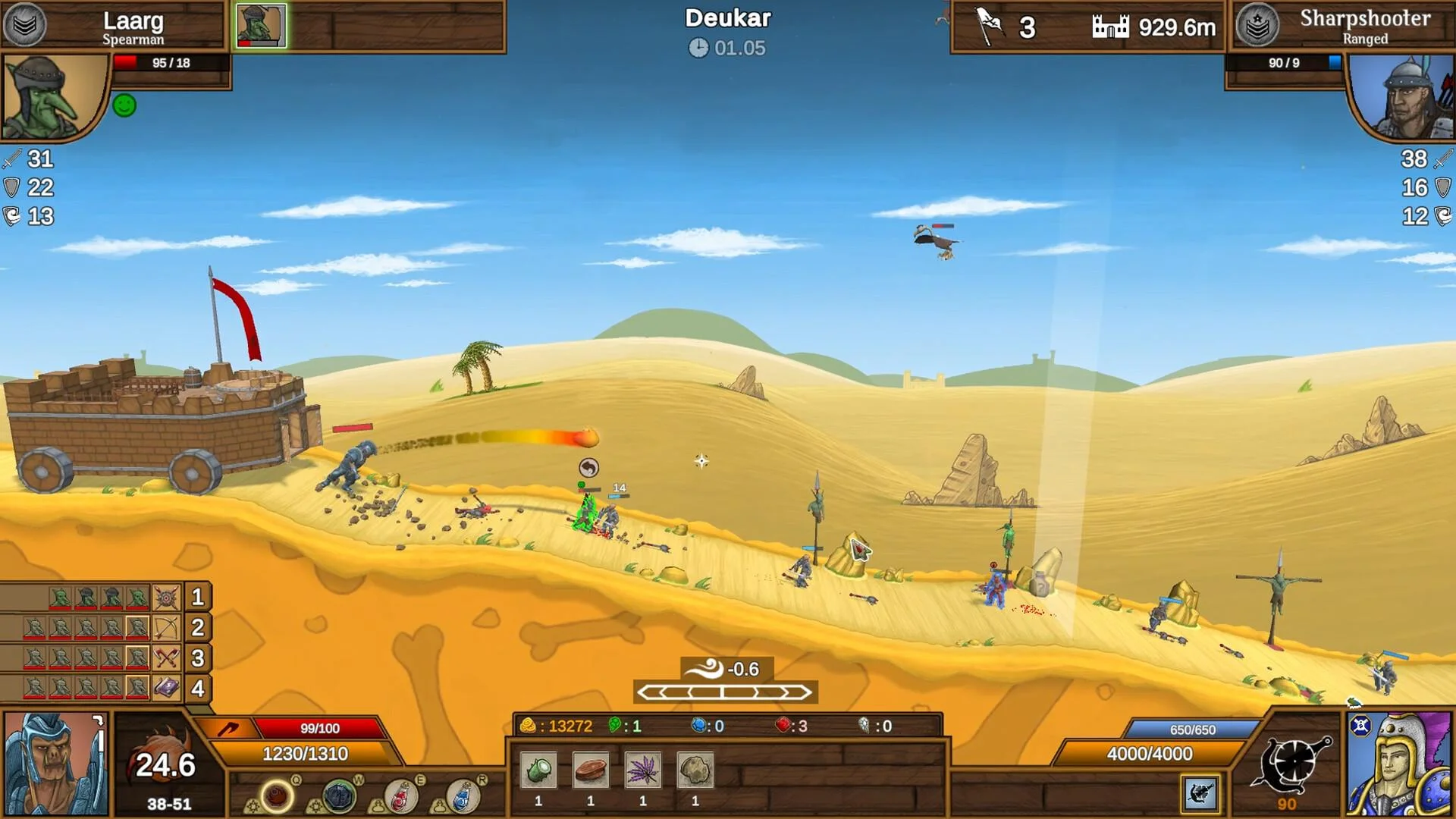 The Orc Invasion Single-player Windows screenshot