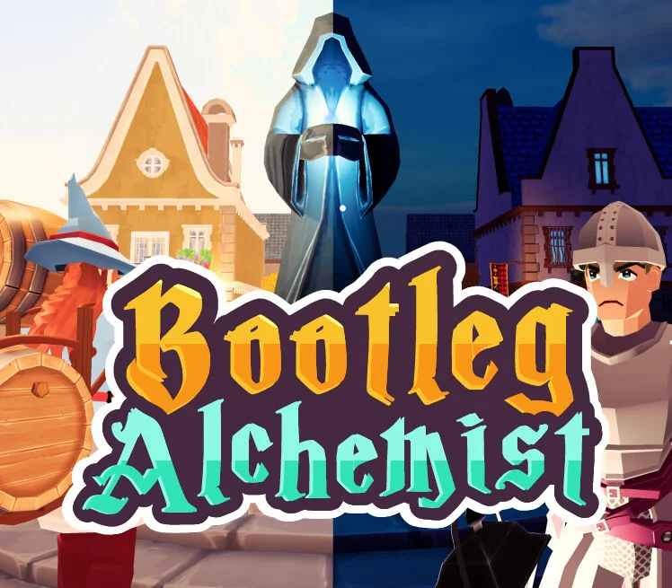 Bootleg Alchemist cover, prohibition liquor sim