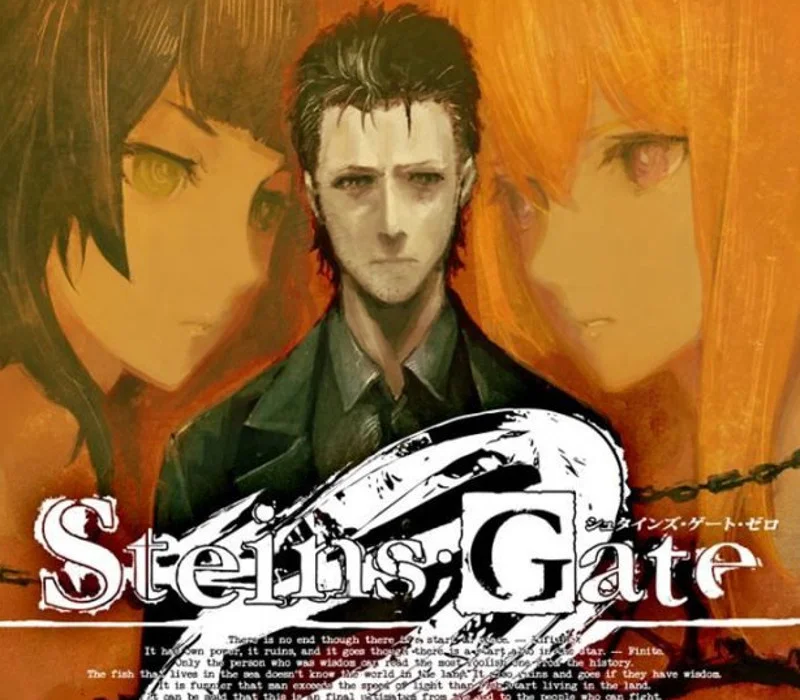STEINS;GATE 0 cover art, Okabe Rintaro visual novel