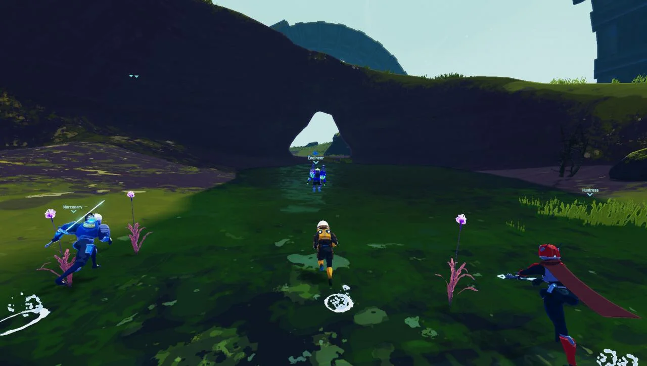 Risk of Rain 2 teleporter event with a boss