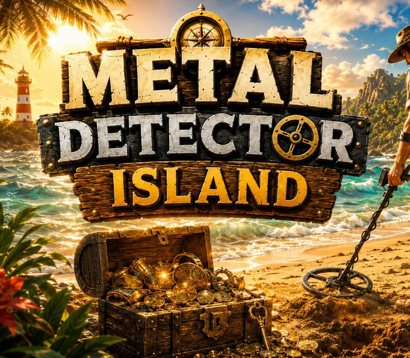 Metal Detector Island cover of a first-person hunt