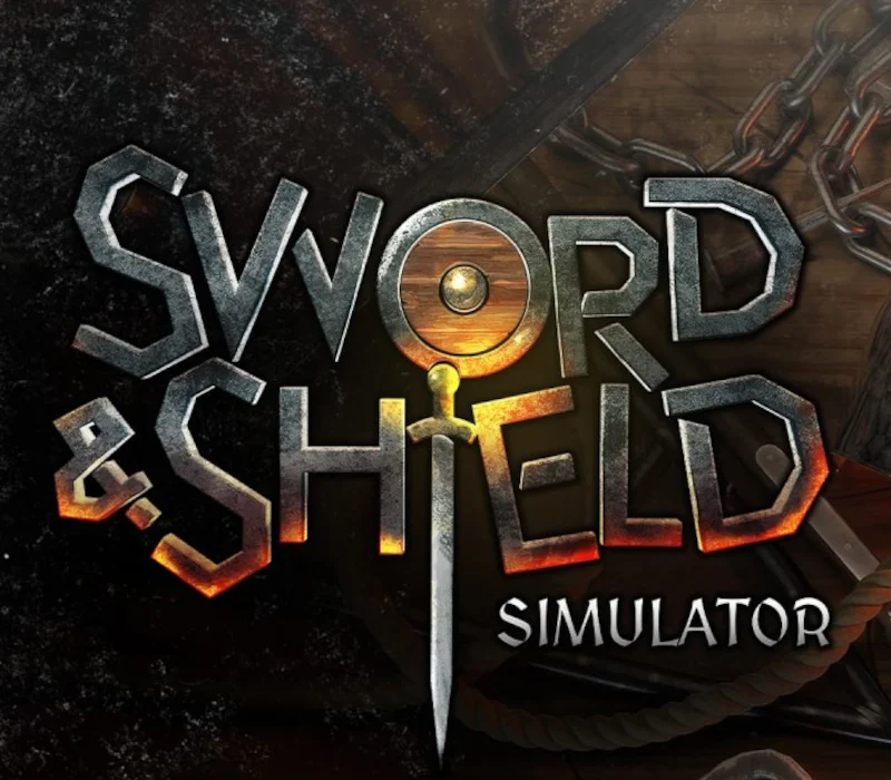 Sword and Shield Simulator cover, medieval blacksmith forge craft