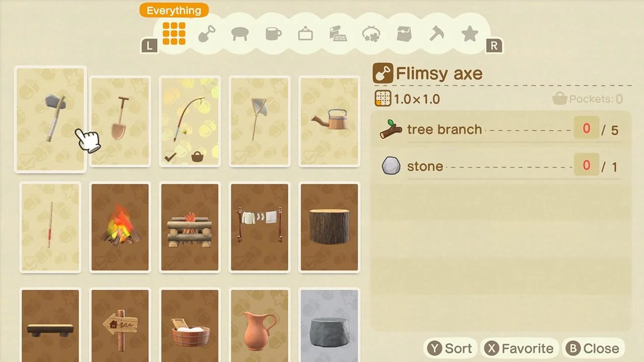 Animal Crossing New Horizons Single system 1-4
