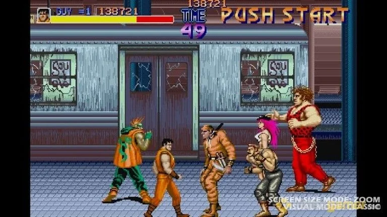 Final Fight Double Impact PlayStation Network connection