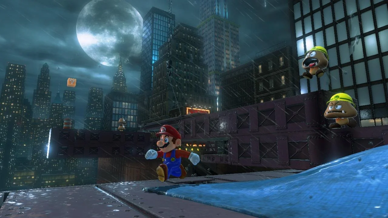 Super Mario Odyssey Cappy capture on Switch 2