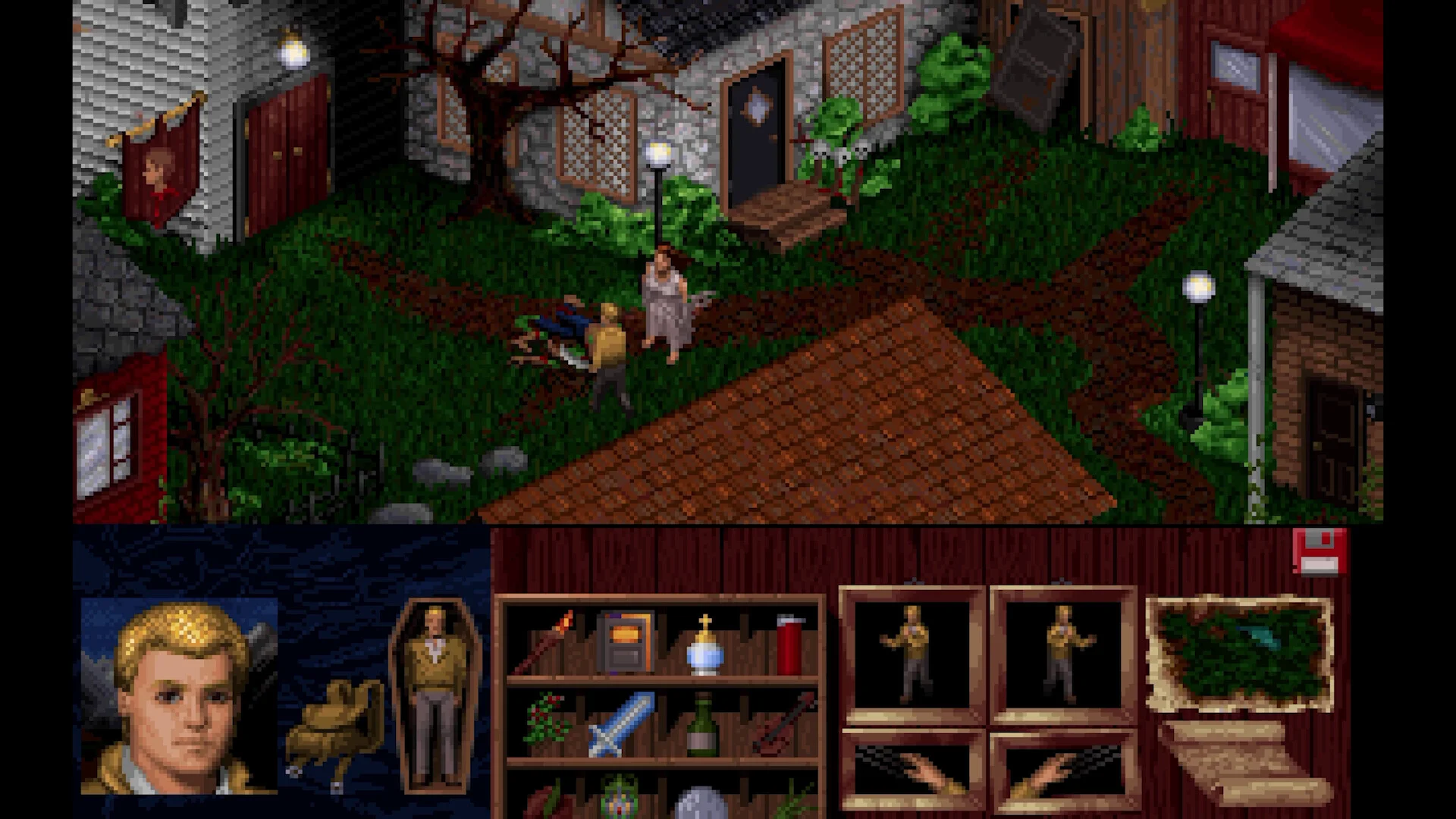 Veil of Darkness retro horror screenshot GOG