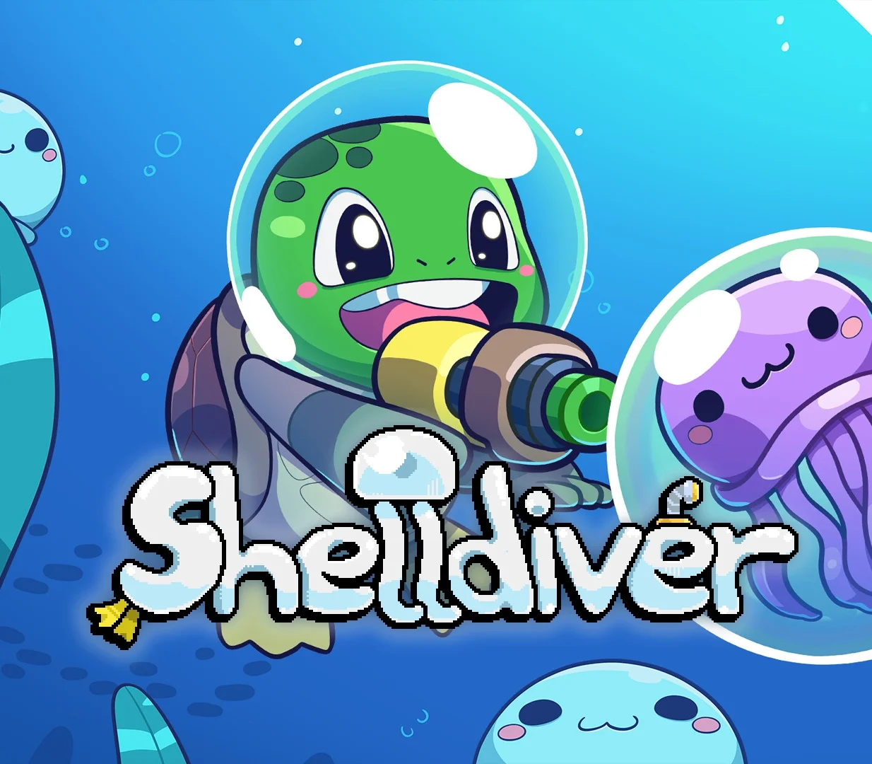 Shelldiver Steam achievements on a shell icon
