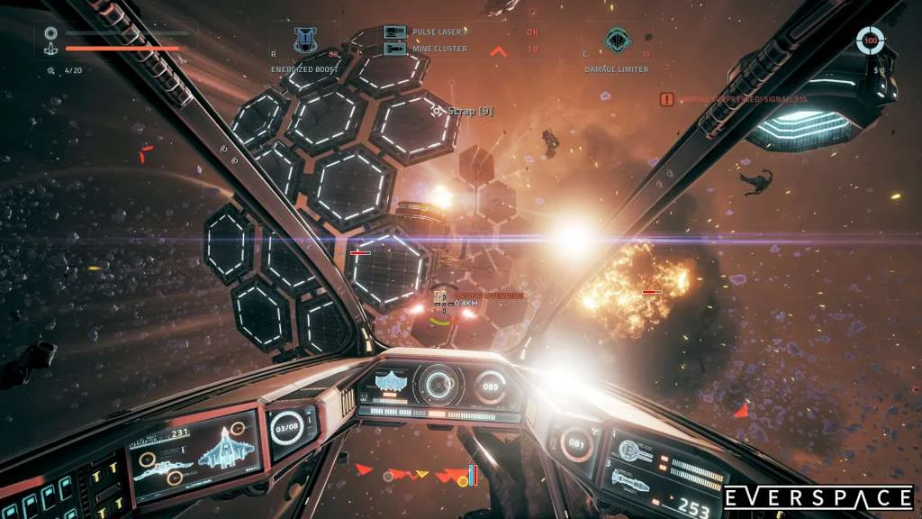 EVERSPACE first game solo combat on GOG.COM