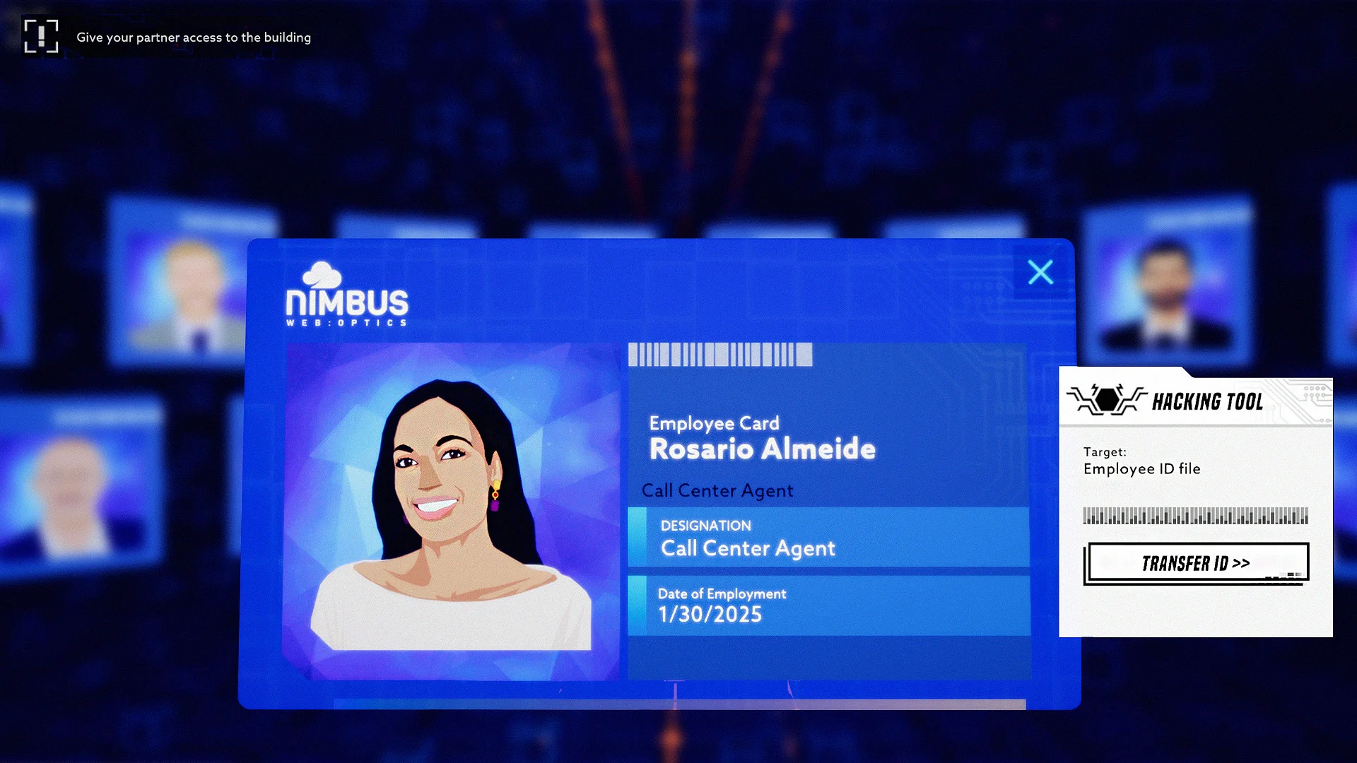 Operation: Tango Xbox US Nimbus employee-card hack screenshot