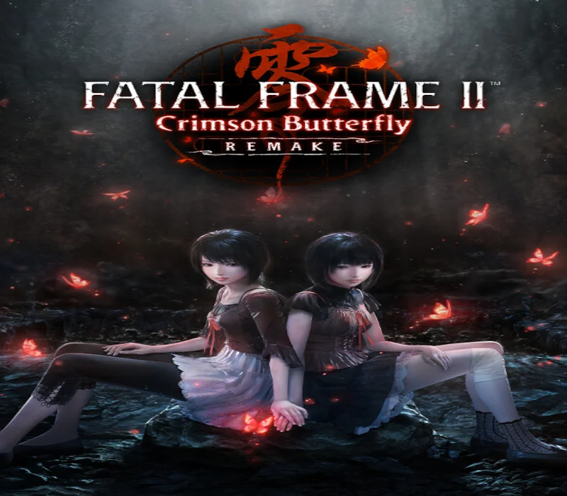 FATAL FRAME II Crimson Butterfly REMAKE cover, twin sisters