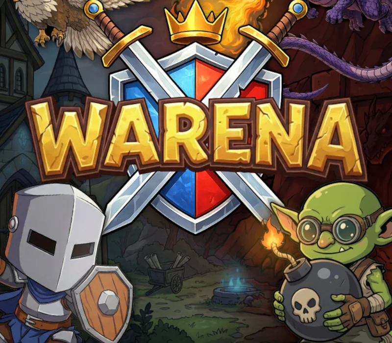 Warena cover, Part Time Monkey card battler
