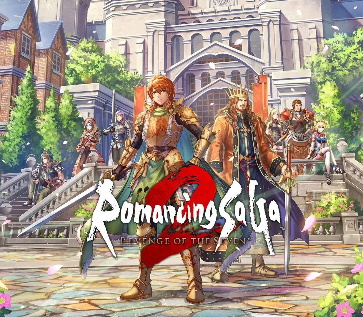 Romancing SaGa 2 Revenge of the Seven EU cover, generational empire