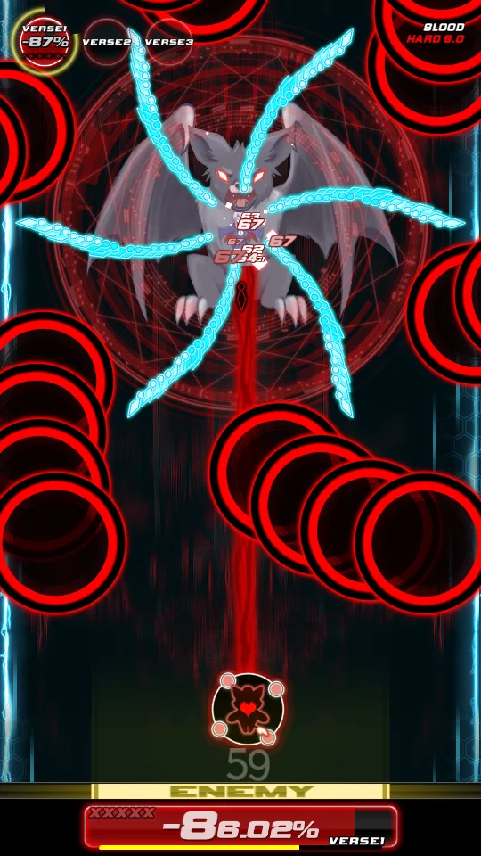 NOISZ visual novel dialogue with anime-inspired characters