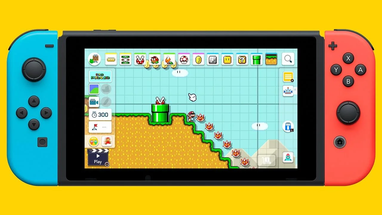 Super Mario Maker 2 Course Maker two on one system