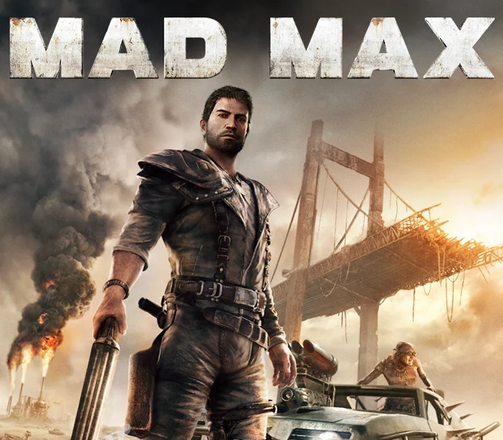 Mad Max cover, Max in the open-world Wasteland