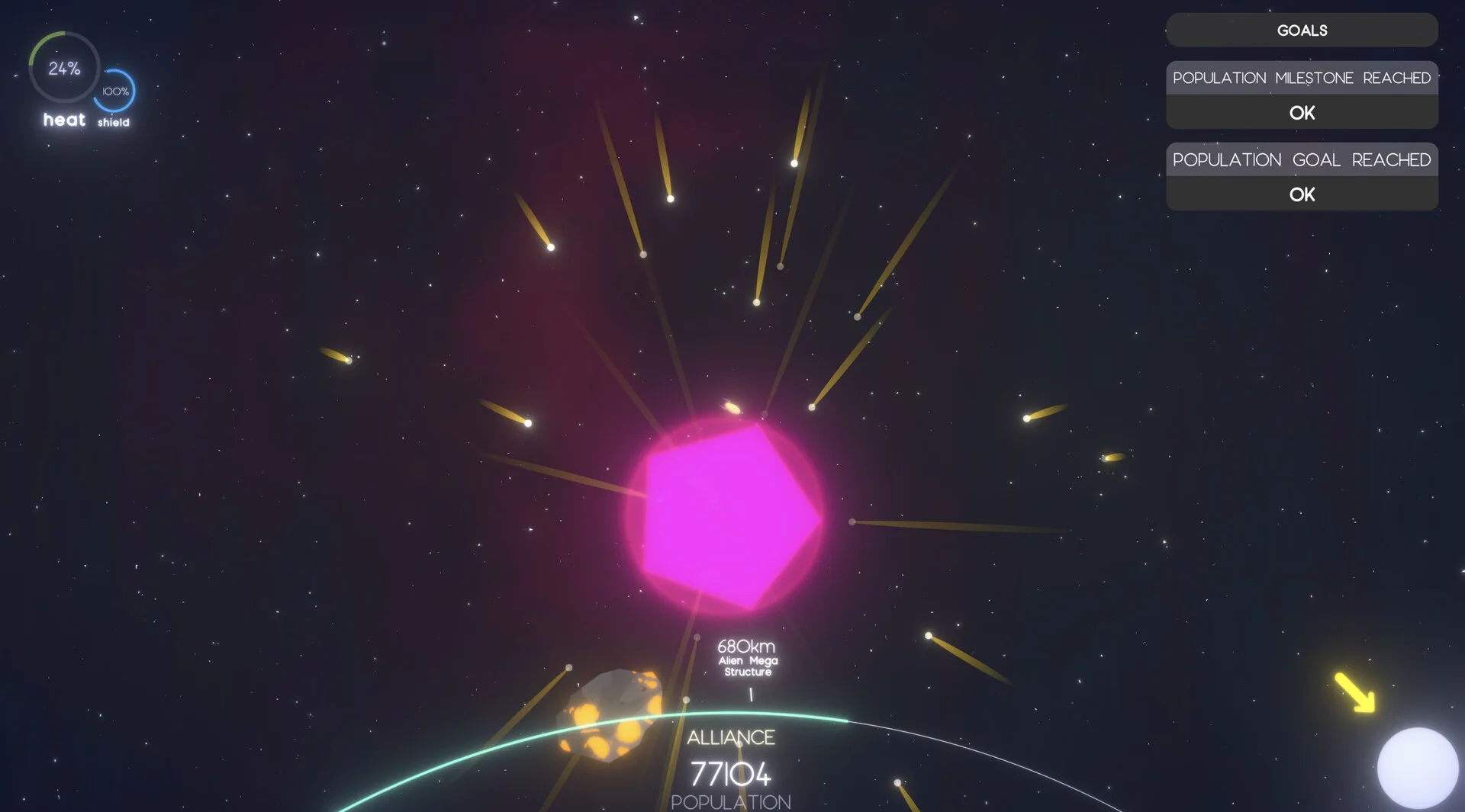 ORBITAL Single-player Windows screenshot