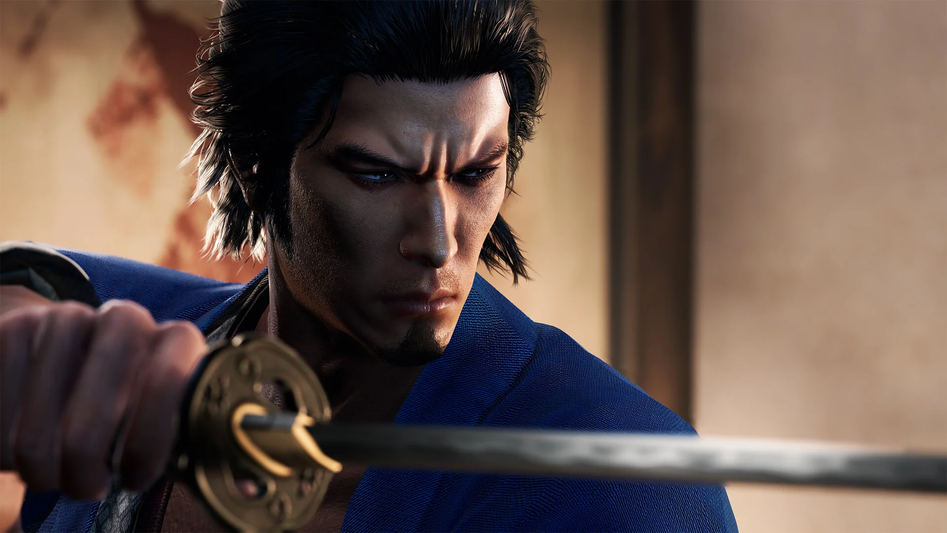 Like a Dragon Ishin sword and revolver brawl in Kyoto streets