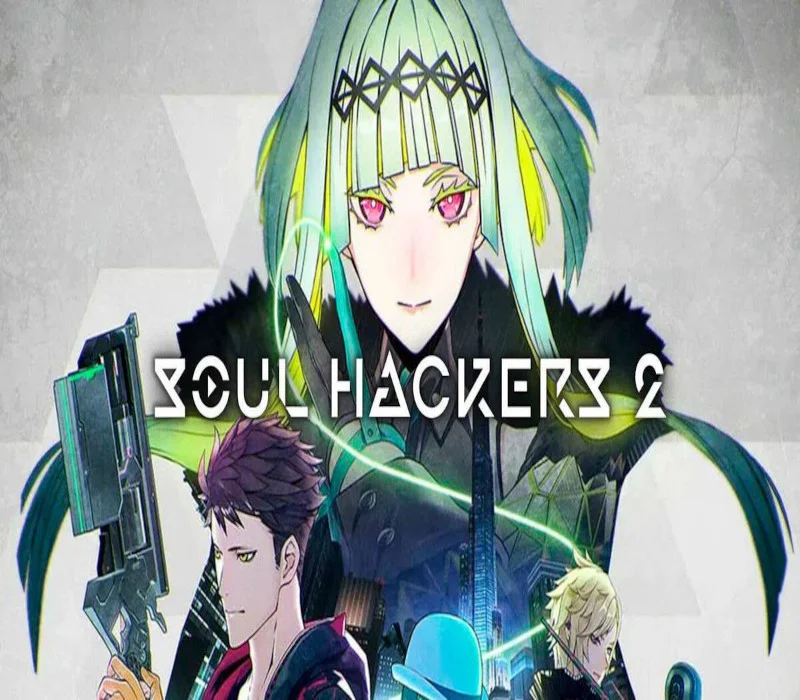 Soul Hackers 2 US cover, Ringo and Figue demon negotiation