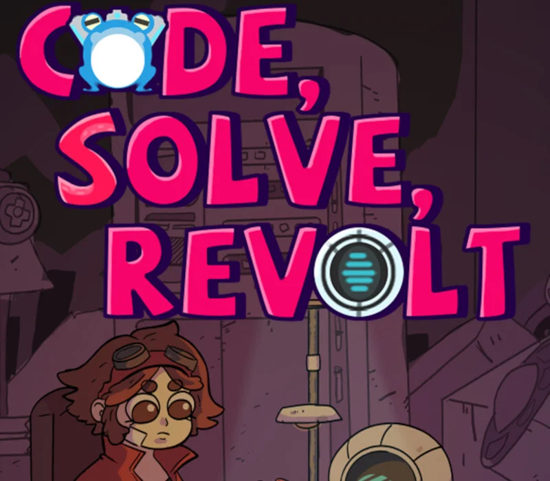 Code Solve Revolt cover, Joyful Jo factory puzzle