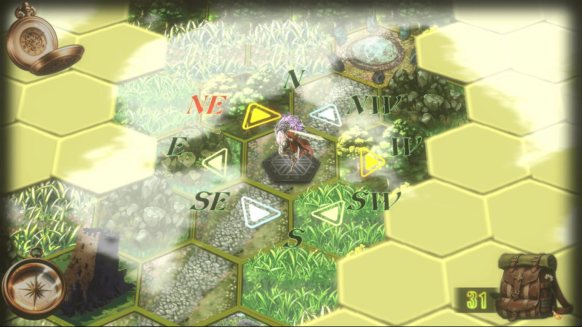 Soul Card Duel procedural map screenshot