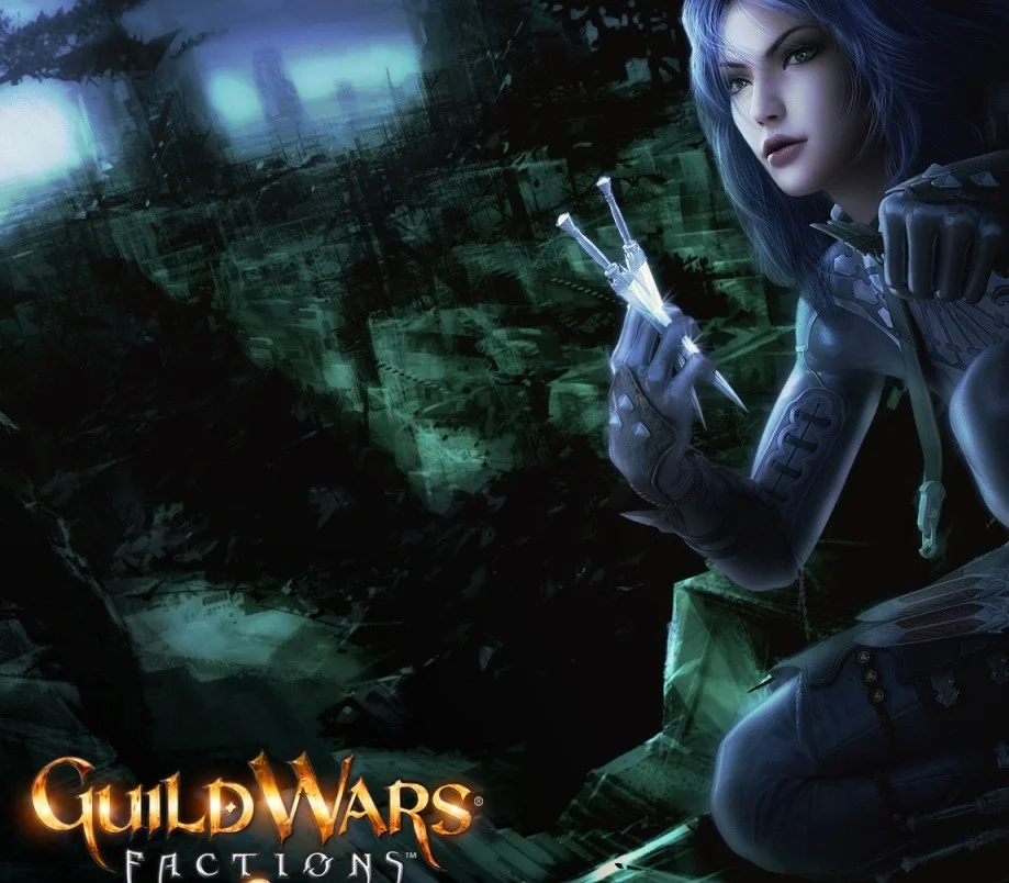 Guild Wars Factions cover art, ArenaNet Cantha campaign NCSoft