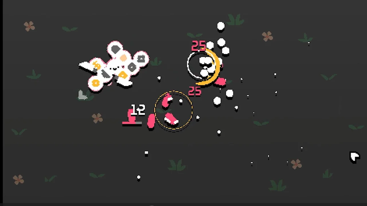 Centipede Gun stacking modules and auto-firing guns