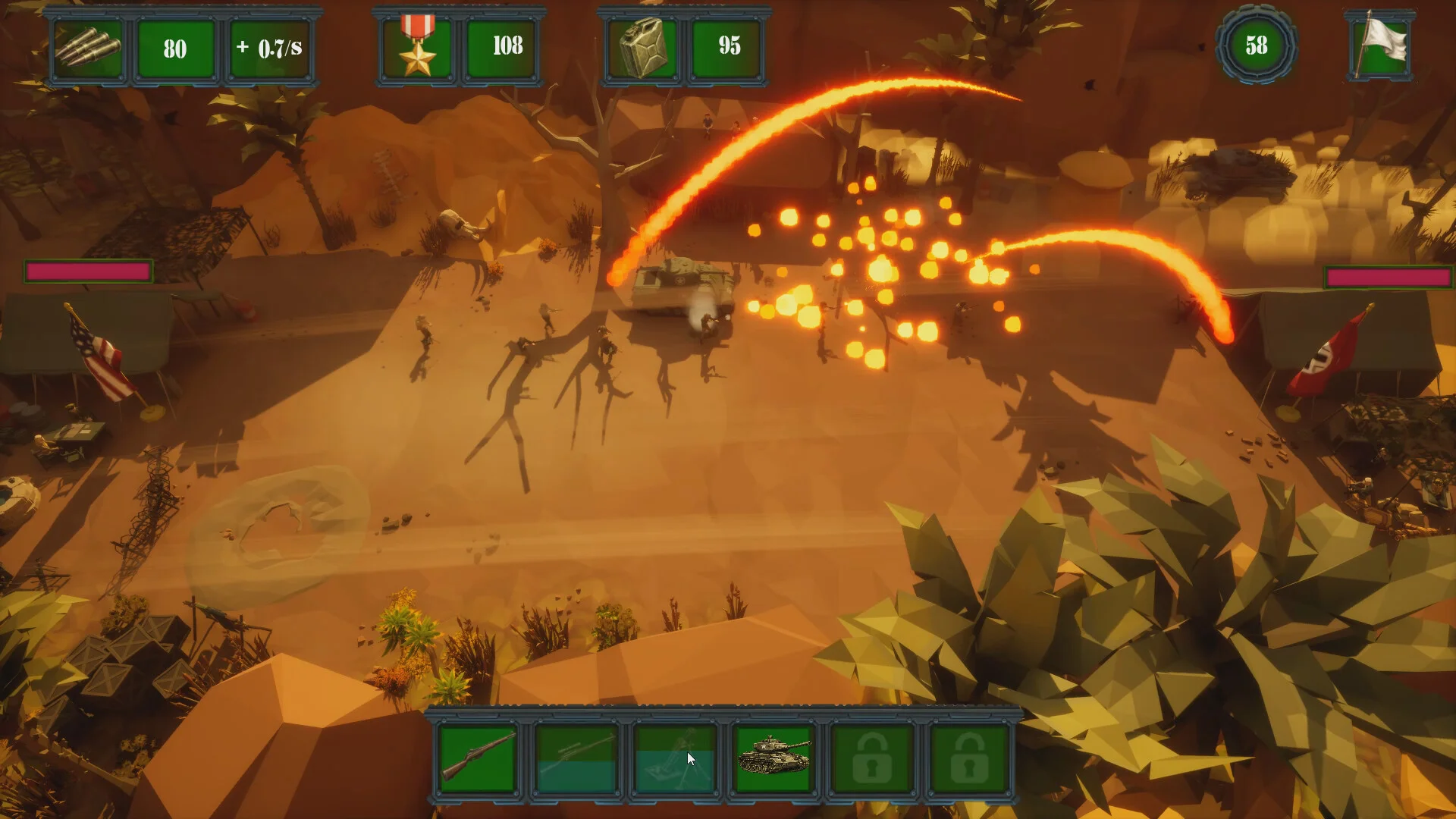 Cannon Clicker skill tree three resource lanes screenshot