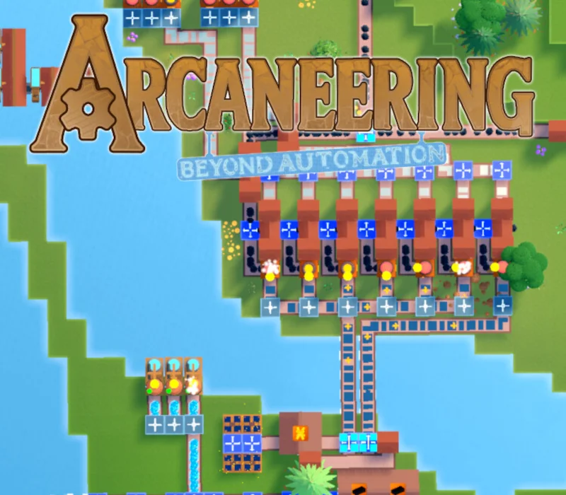 Arcaneering cover of a spell-powered factory
