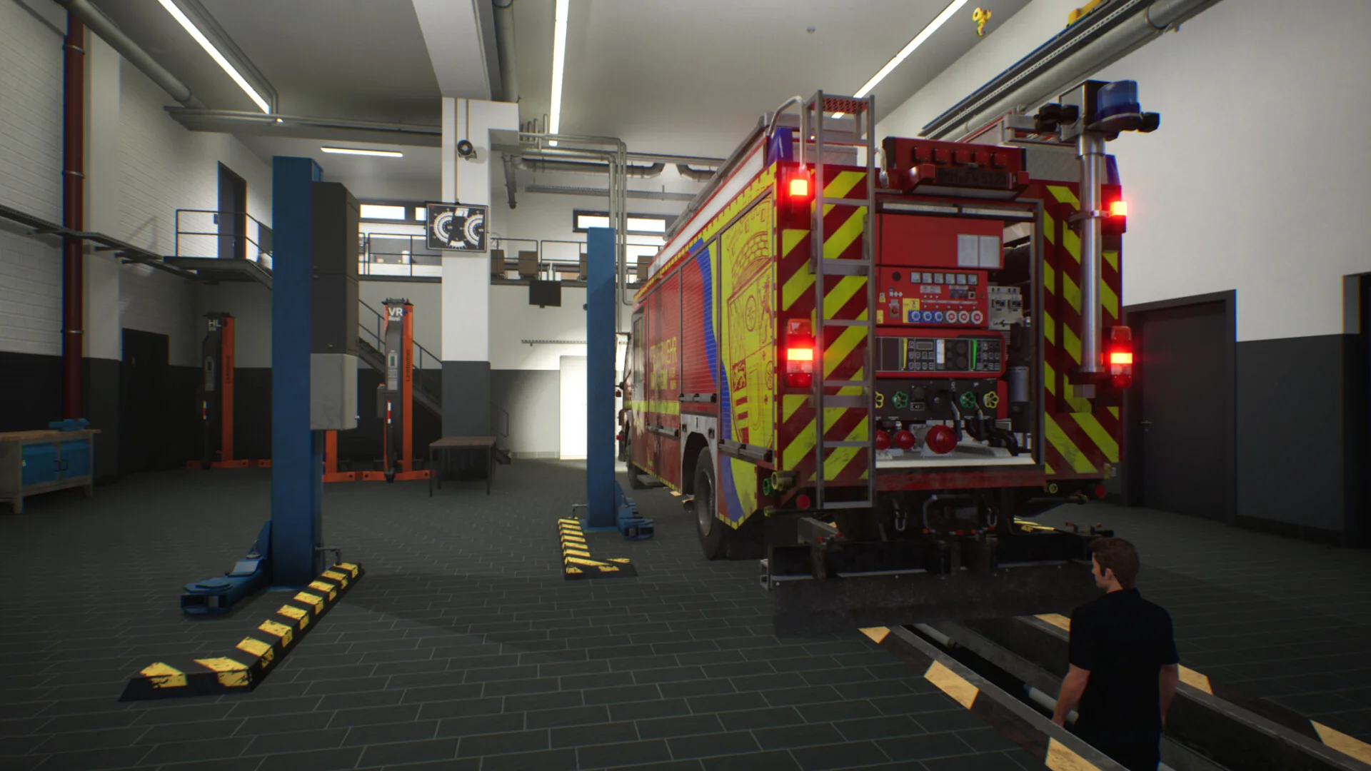 Emergency Call 3 Aerosoft fire department drill simulation screenshot