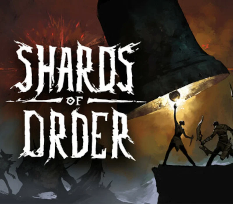 Shards of Order cover of a grim card RPG