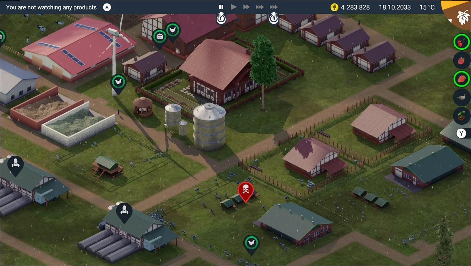 Farm Tycoon fields