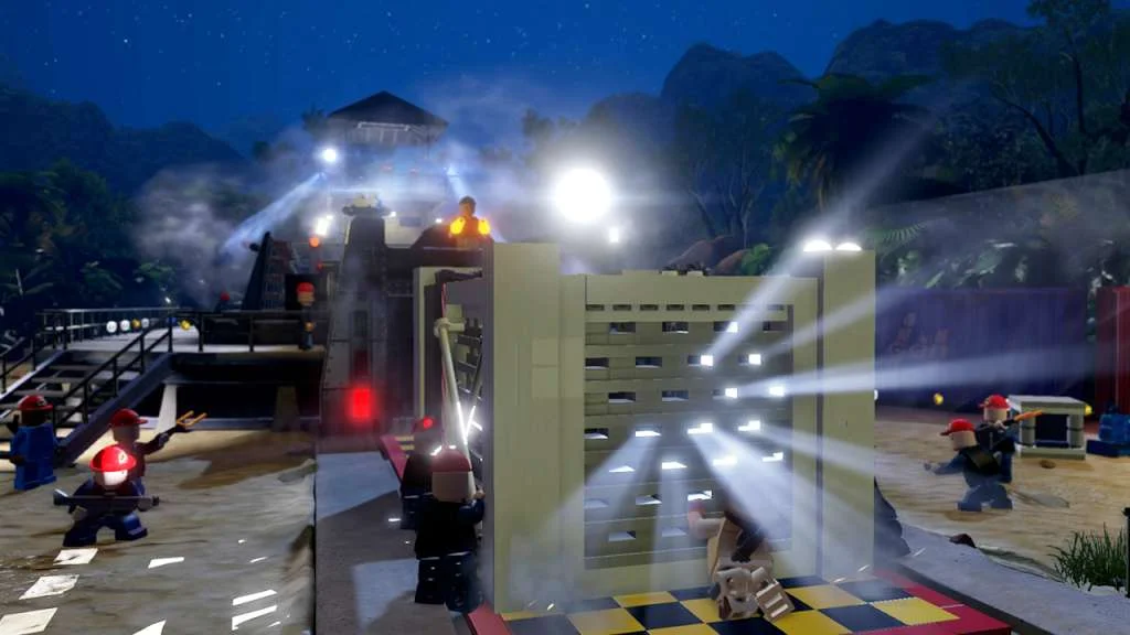LEGO Jurassic World LEGO scenery smash puzzle