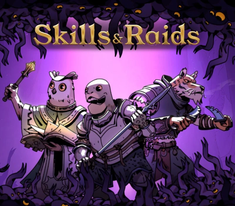 Skills and Raids cover of real-time party combat