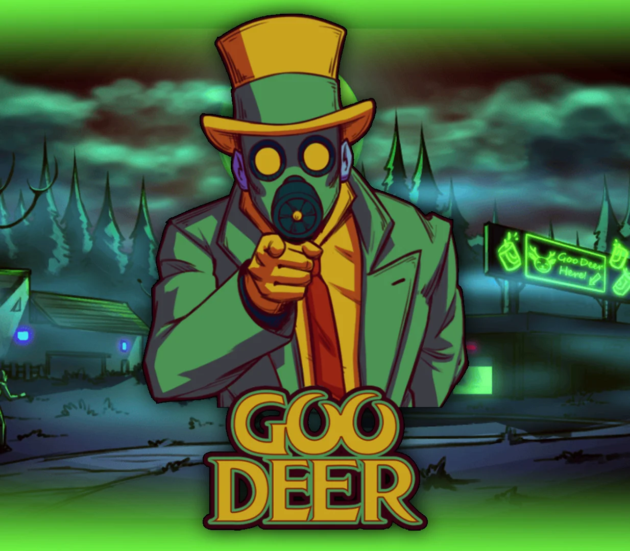 Goo Deer cover of a foggy night station