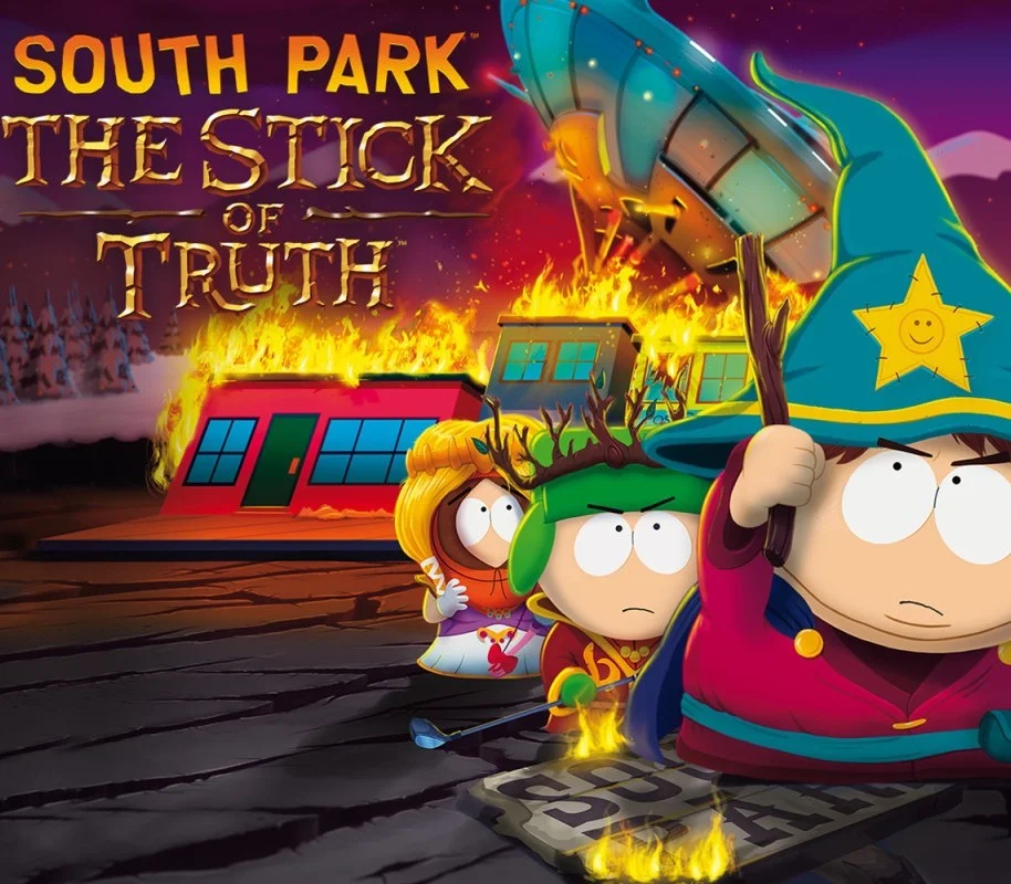 South Park Stick of Truth cover, New Kid with Stick