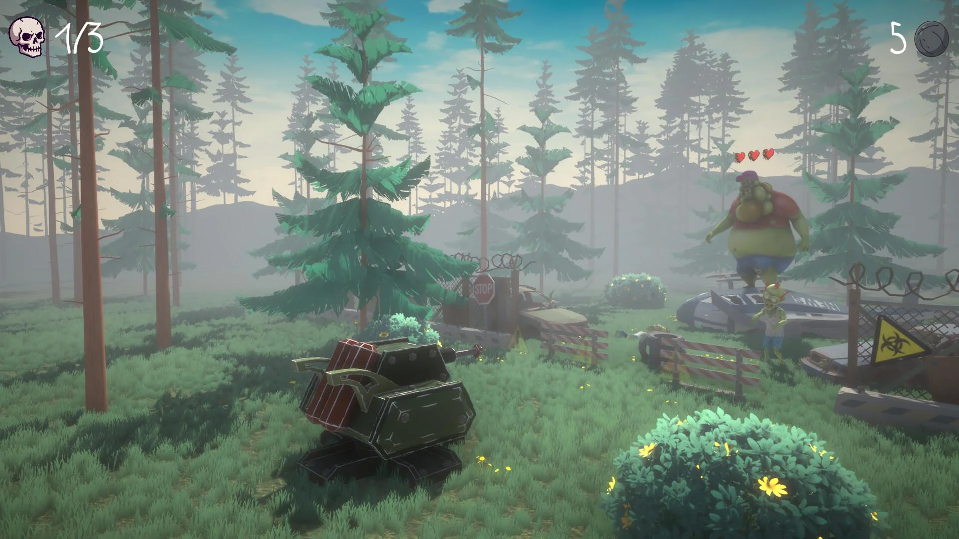 Infected World 2 extra physics wreck screenshot