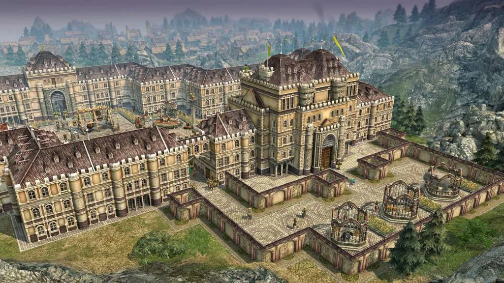 Anno 1404 Gold Oriental trading route on the campaign map