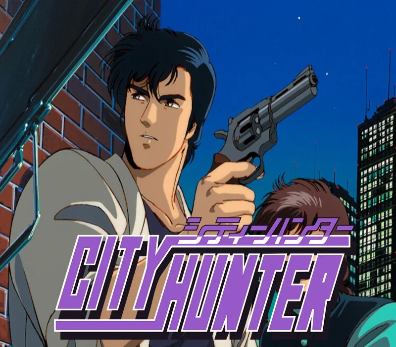 City Hunter cover, Ryo Saeba sweeper