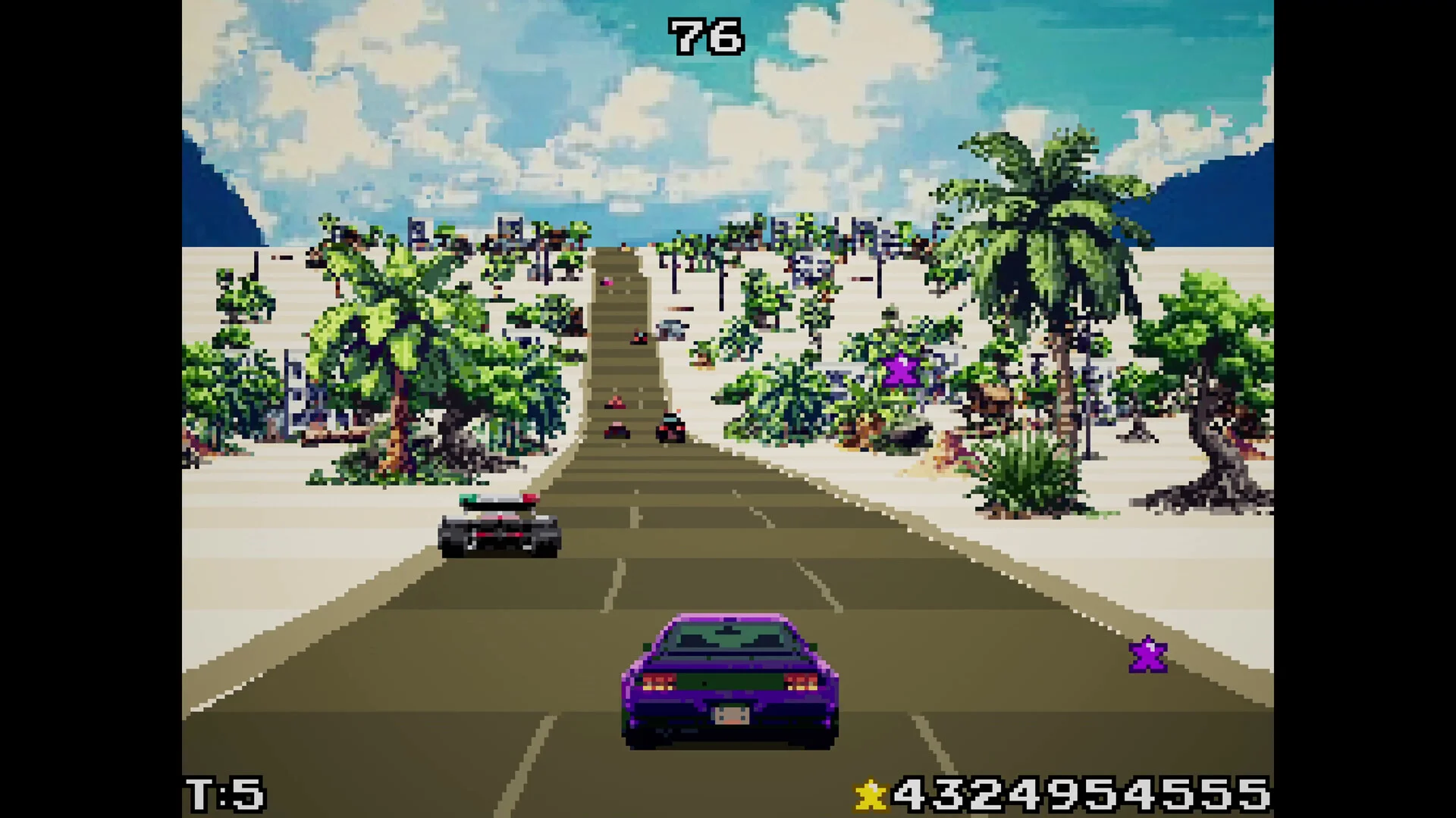 Incremental Retro Racing star payouts