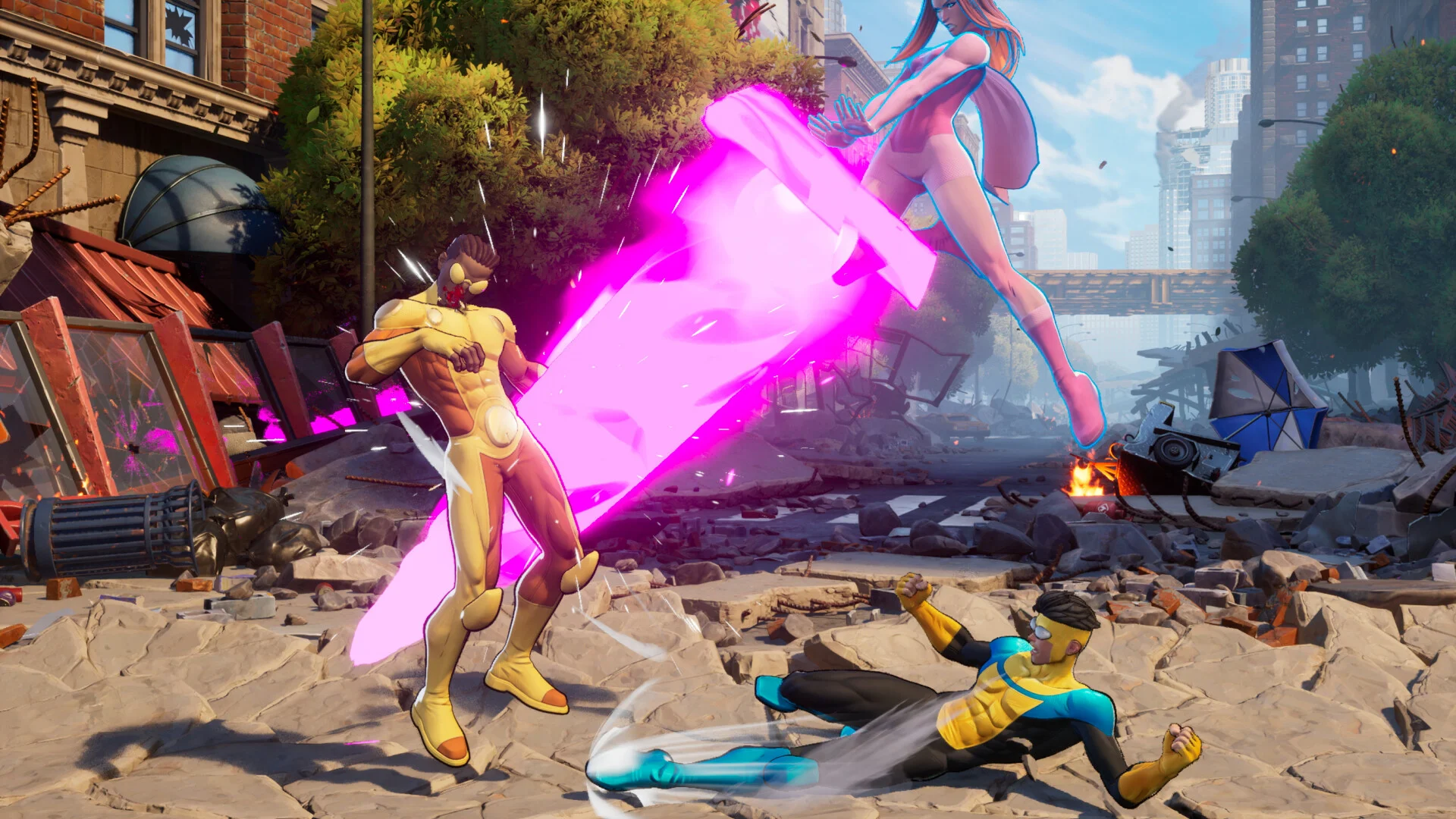 Invincible VS ROW Steam key with online player battles