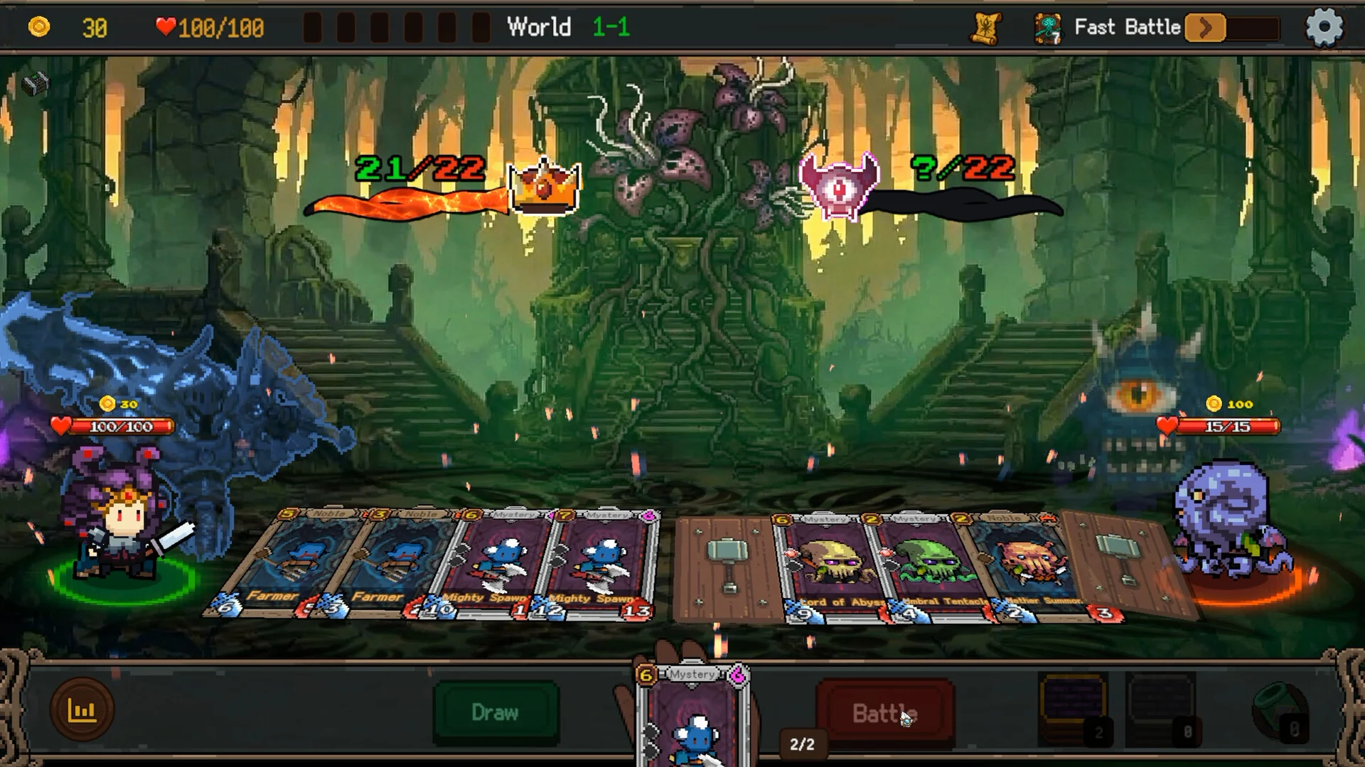 Summoners Gambit energy overflow risk